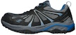 Skechers Kerja: Azbar Comp Toe 'Hitam Biru' 77541-BKBL
