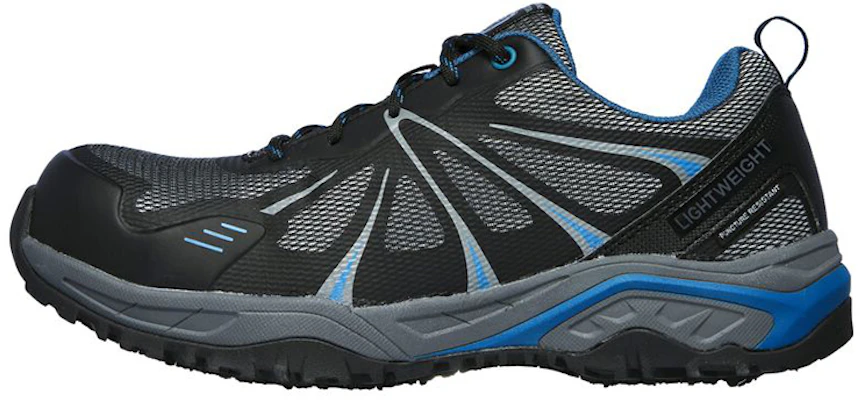 Skechers Work: Azbar Comp Toe 'Black Blue' 77541-BKBL Buy Skechers Work: Azbar Comp Toe 'Black Blue' 77541-BKBL