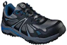 Order Skechers Work: Azbar Comp Toe 'Black Blue' 77541-BKBL