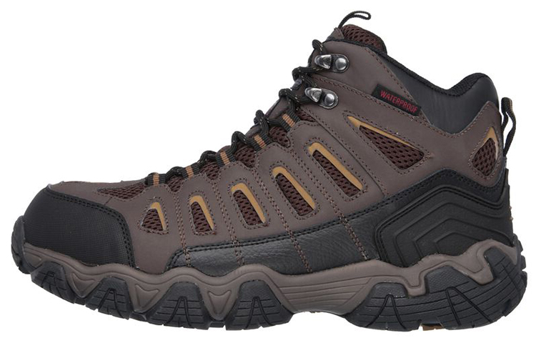 Skechers Work: Blais-Bixford 'Dark Brown' 77054-DBRN
