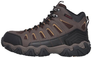 Skechers Work: Blais-Bixford 'Dark Brown' 77054-DBRN Skechers Work: Blais-Bixford 'Dark Brown' 77054-DBRN