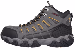 Skechers Work: Blais-Bixford 'Dark Grey High-Top Hiker' 77054-DKGY Skechers Work: Blais-Bixford 'Dark Grey High-Top Hiker' 77054-DKGY