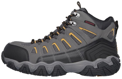 Skechers Work: Blais-Bixford 'High-Top Hiker Abu-abu Gelap' 77054-DKGY Buy Skechers Work: Blais-Bixford 'High-Top Hiker Abu-abu Gelap' 77054-DKGY