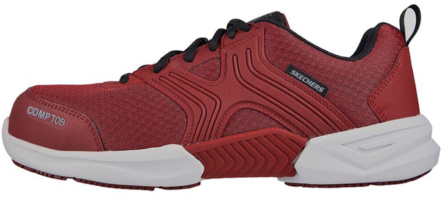Skechers Work: Bomal Comp Toe 'Red' 200089-BURG Buy Skechers Work: Bomal Comp Toe 'Red' 200089-BURG