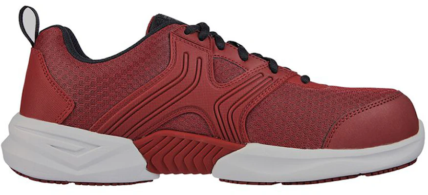 Skechers Work: Bomal Punta Comp 'Rojo' 200089-BURG Order Skechers Work: Bomal Punta Comp 'Rojo' 200089-BURG