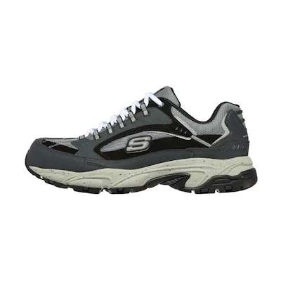 Skechers Work: Stamina - Cutback 'Black Non-Slip Low-Top Dad Shoe'