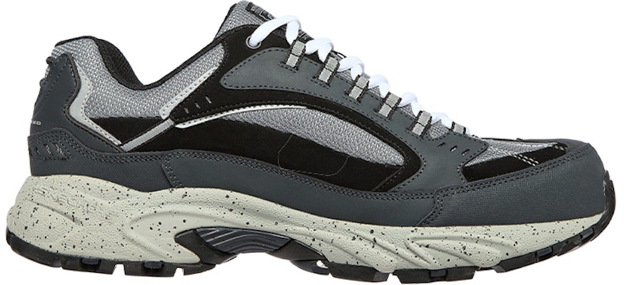 Skechers Work: Stamina - Cutback 'Black Non-Slip Low-Top Dad Shoe' 200033-NVBK Order Skechers Work: Stamina - Cutback 'Black Non-Slip Low-Top Dad Shoe' 200033-NVBK