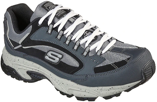 Skechers Work: Stamina - Cutback 'Black Non-Slip Low-Top Dad Shoe' 200033-NVBK Lookbook Skechers Work: Stamina - Cutback 'Black Non-Slip Low-Top Dad Shoe' 200033-NVBK