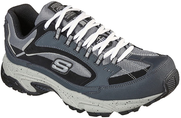 Skechers Work: Stamina - Cutback 'Black Non-Slip Low-Top Dad Shoe' 200033-NVBK Lookbook Skechers Work: Stamina - Cutback 'Black Non-Slip Low-Top Dad Shoe' 200033-NVBK