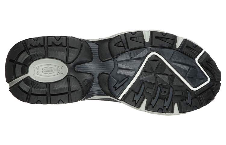 Purchase Skechers Work: Stamina - Cutback 'Black Non-Slip Low-Top Dad Shoe' 200033-NVBK