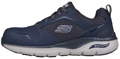 Buy Skechers 工作鞋:足弓支撑 SR - Angis 复合安全鞋头 低帮运动休闲鞋 藍灰