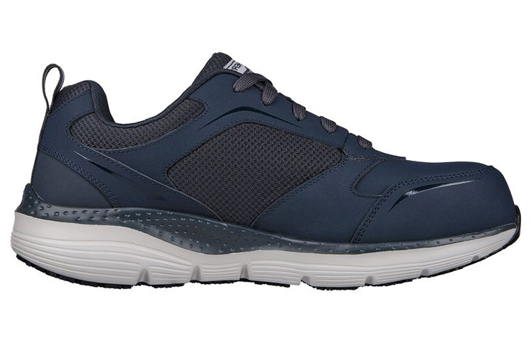 Order Skechers 工作鞋：足弓支撑 SR - Angis 复合安全鞋头 低帮运动休闲鞋 藍灰