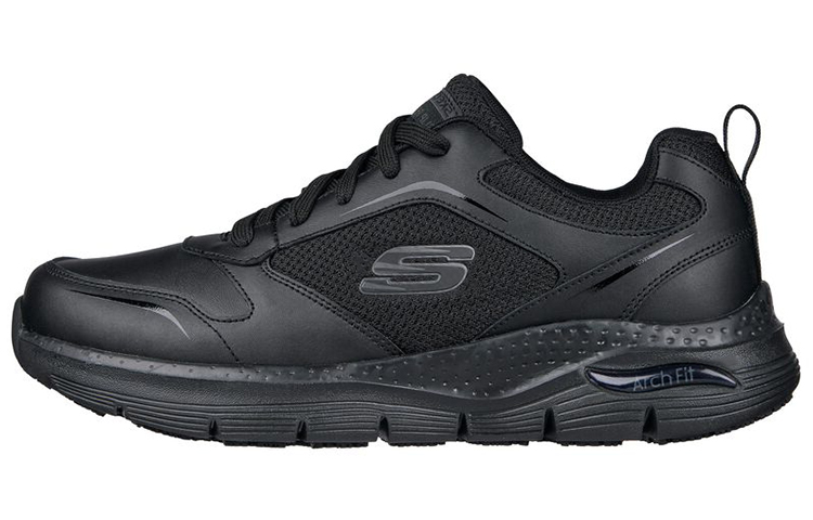 Skechers Work Arch Fit SR 'Leathol Black' 200073-BLK