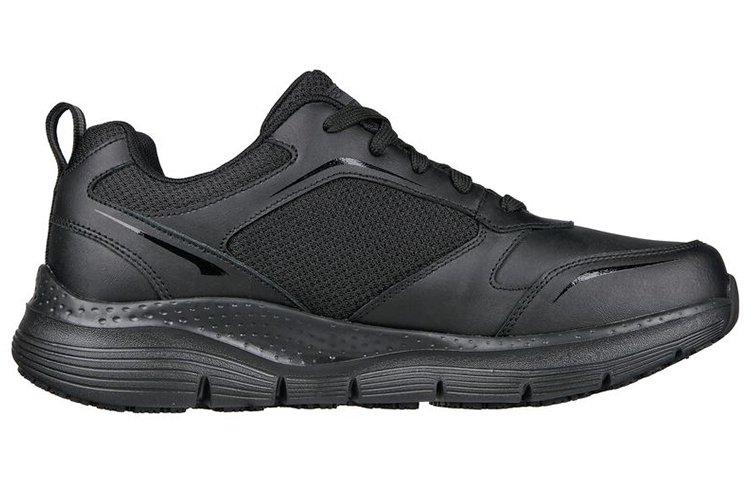 Order Skechers Work Arch Fit SR ''Cuir Noir'' 200073-BLK
