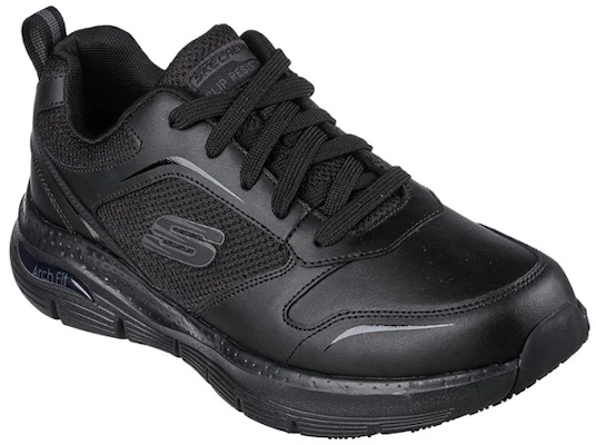 Skechers Work Arch Fit SR ''Cuir Noir'' 200073-BLK Lookbook Skechers Work Arch Fit SR ''Cuir Noir'' 200073-BLK