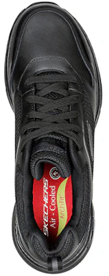 Skechers Work Arch Fit SR ''Cuir Noir'' 200073-BLK Shop Skechers Work Arch Fit SR ''Cuir Noir'' 200073-BLK