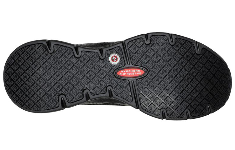 Purchase スケッチャーズ ワーク アーチフィットSR (黒革) 200073-BLK