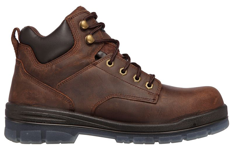 Order Skechers Kerja Argum St Wp 'High-Top Outdoor Coklat' 200034-CDB
