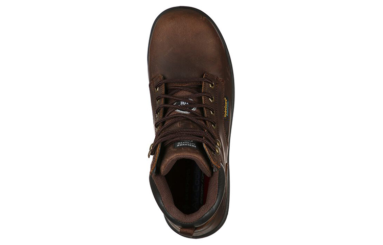 Shop Skechers Kerja Argum St Wp 'High-Top Outdoor Coklat' 200034-CDB