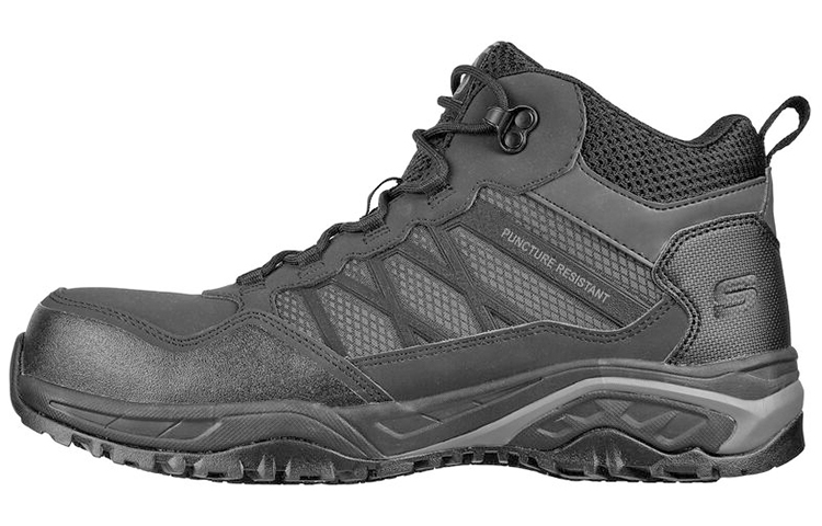 Buy Skechers Work Azbar-Arturas 高筒運動戶外鞋 黑