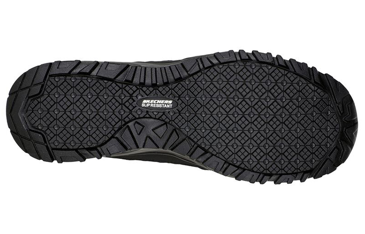 Shop Skechers Work Azbar-Arturas 高筒運動戶外鞋 黑