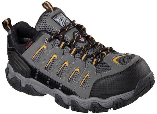 Skechers Kerja Blais ST 'Abu Tua' 77051-DKGY Lookbook Skechers Kerja Blais ST 'Abu Tua' 77051-DKGY