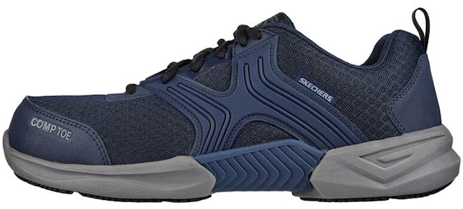 Skechers Kerja Bomal Hujung Komp 'Biru' 200089-NVY Buy Skechers Kerja Bomal Hujung Komp 'Biru' 200089-NVY