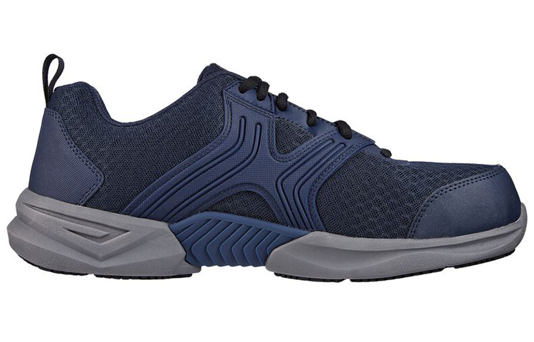 Order Skechers Kerja Bomal Hujung Komp 'Biru' 200089-NVY