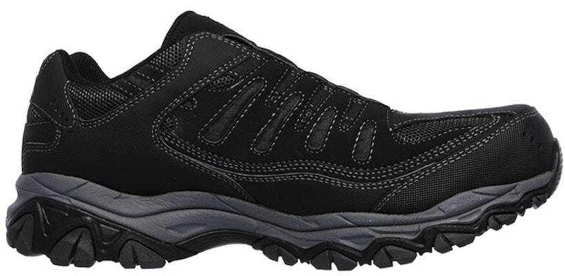 Skechers Kerja Cankton Ebbitt ST 'Hitam Kasual Rendah Bernafas Lari' 77161-BLK Order Skechers Kerja Cankton Ebbitt ST 'Hitam Kasual Rendah Bernafas Lari' 77161-BLK