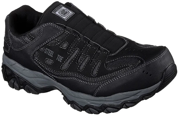 Skechers Work Cankton Ebbitt ST 'Black Breathable Low-Top Casual Running' 77161-BLK Lookbook Skechers Work Cankton Ebbitt ST 'Black Breathable Low-Top Casual Running' 77161-BLK