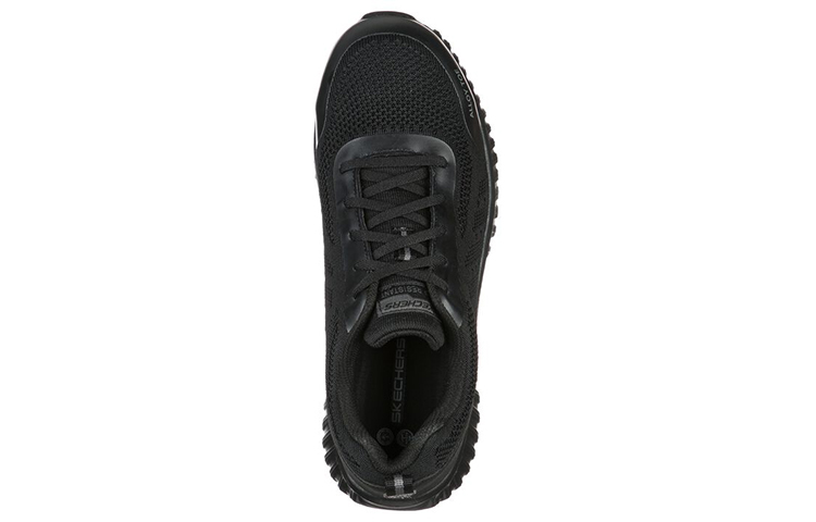Lookbook Skechers Kerja Cicades 'Hitam' 200055-BLK