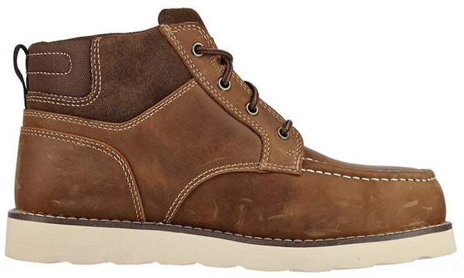 Skechers 工作系列:Kadmiel-Kaed St 高筒戶外休閒鞋 棕色 Order Skechers 工作系列:Kadmiel-Kaed St 高筒戶外休閒鞋 棕色