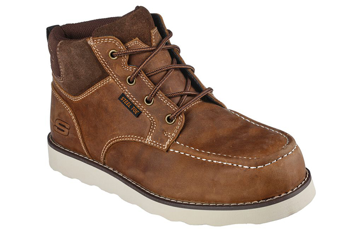 Lookbook Skechers Work Kadmiel-Kaed ST ''Bottes Hautes Extérieur Marron'' 200079-CDB