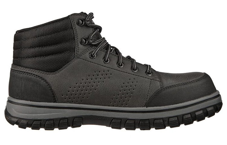 Order 斯凯奇工装 McColl-Dassah 黑色高帮户外鞋 200087-BLK