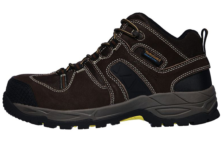 Skechers Work Monter Comp Toe 'Deep Brown' 77538-DKBR
