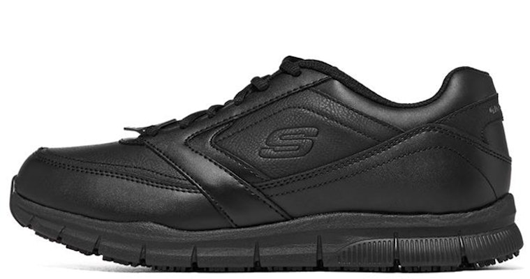 Skechers Work Nampa Slip Resistant Shoes 'Black' 77156-BLK Buy Skechers Work Nampa Slip Resistant Shoes 'Black' 77156-BLK