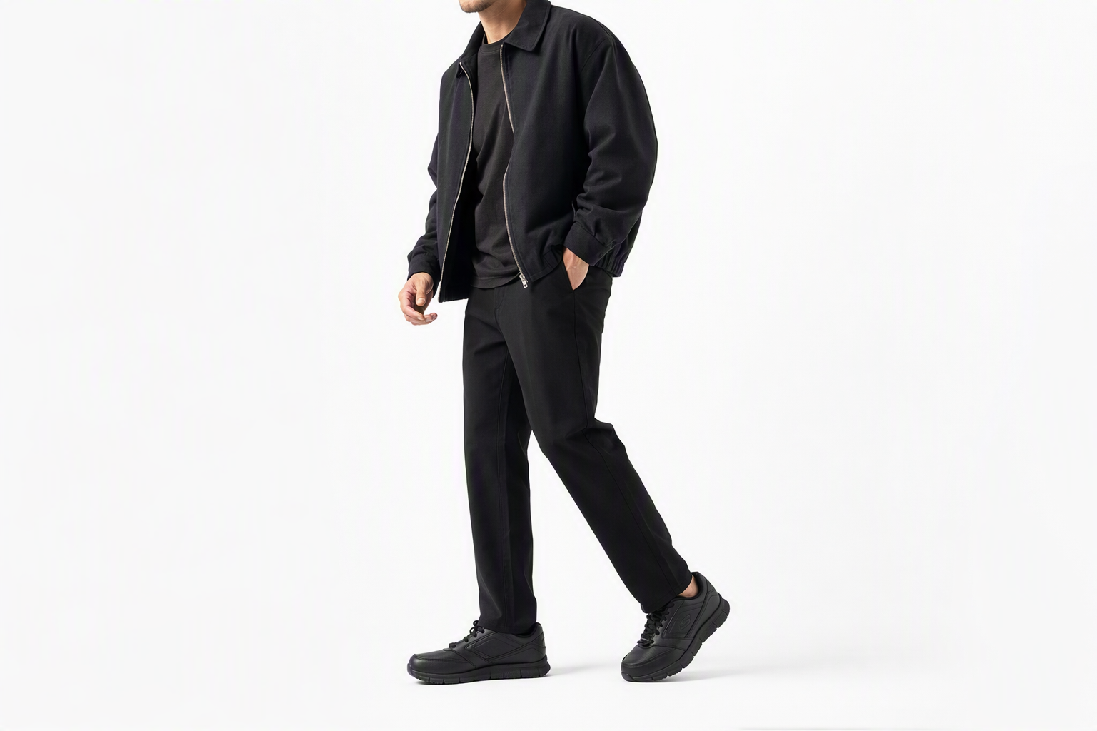 Order スケッチャーズ ワーク ナンパ  滑り止め (黒) 77156-BLK