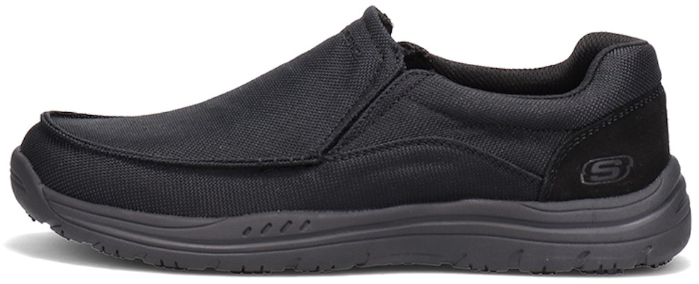 Skechers Kerja Otsego-Kanvie Sr 'Hitam' 200068-BLK Buy Skechers Kerja Otsego-Kanvie Sr 'Hitam' 200068-BLK