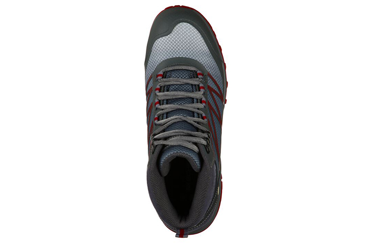 Shop Skechers Work Puxal-Esd 'Grey Red' 200047-GYRD
