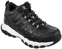Lookbook Skechers 工作鞋款:Queznell ST WP 低幫運動休閒鞋 黑