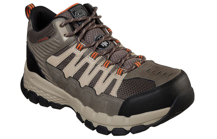 Lookbook Skechers Work Queznell ST WP 'Brown' 77177-LTTN