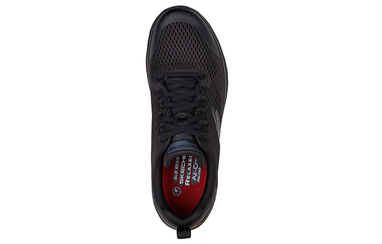 Shop Skechers Work Relaxed Fit ''Noir'' 200081-BBK