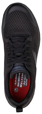 Skechers Work Relaxed Fit ''Noir'' 200081-BBK Shop Skechers Work Relaxed Fit ''Noir'' 200081-BBK