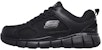 Skechers Kerja Relaxed Fit 'Hitam' 77152-BLK
