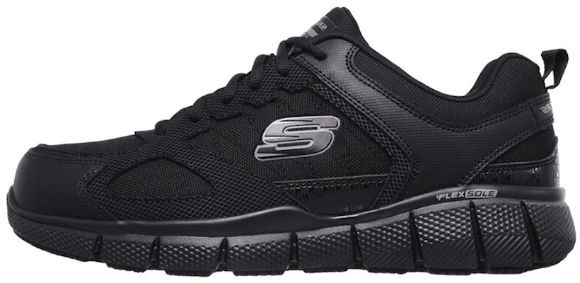 Skechers Work Relaxed Fit ''Noir'' 77152-BLK Buy Skechers Work Relaxed Fit ''Noir'' 77152-BLK
