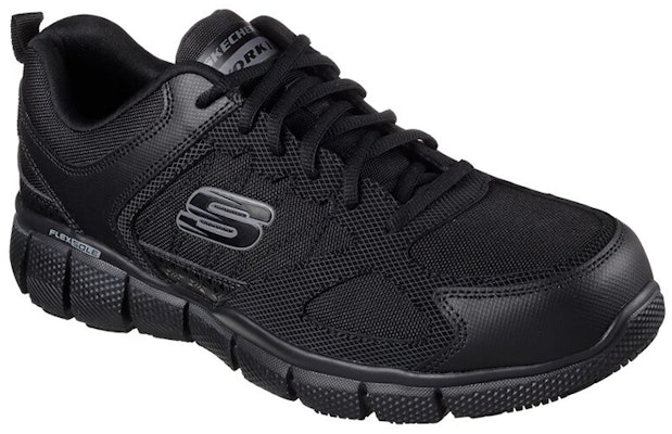 Skechers Work Relaxed Fit 'Black' 77152-BLK Lookbook Skechers Work Relaxed Fit 'Black' 77152-BLK