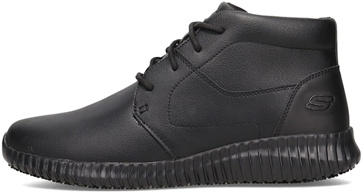 Skechers Work Relaxed Fit 'Black Mid-Top Comfort Casual' 200028-BLK Buy Skechers Work Relaxed Fit 'Black Mid-Top Comfort Casual' 200028-BLK