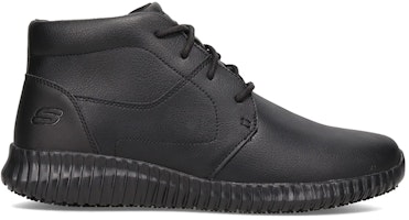 Skechers Kerja Relaxed Fit 'Hitam Mid-Top Kasual Selesa' 200028-BLK Order Skechers Kerja Relaxed Fit 'Hitam Mid-Top Kasual Selesa' 200028-BLK