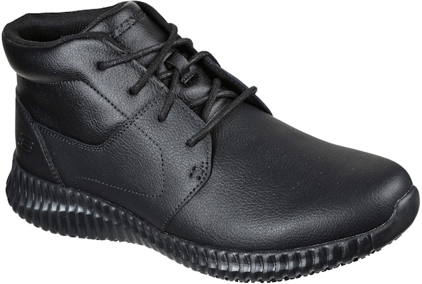 Skechers Work Relaxed Fit 'Black Mid-Top Comfort Casual' 200028-BLK Lookbook Skechers Work Relaxed Fit 'Black Mid-Top Comfort Casual' 200028-BLK
