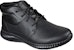 Skechers Kerja Relaxed Fit 'Hitam Mid-Top Kasual Selesa' 200028-BLK